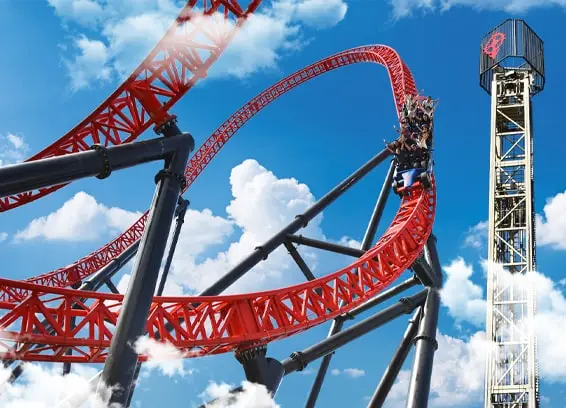 Red Fire Roller Coaster